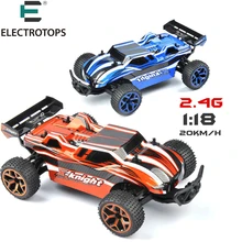 ET Manía Buggy Coche RC Juguetes 1/18 2.4G 4CH 4WD Rock rastreadores de Motores de Doble Disco Modelo Off-Road RC Vehículos Juguetes Embroma el Regalo
