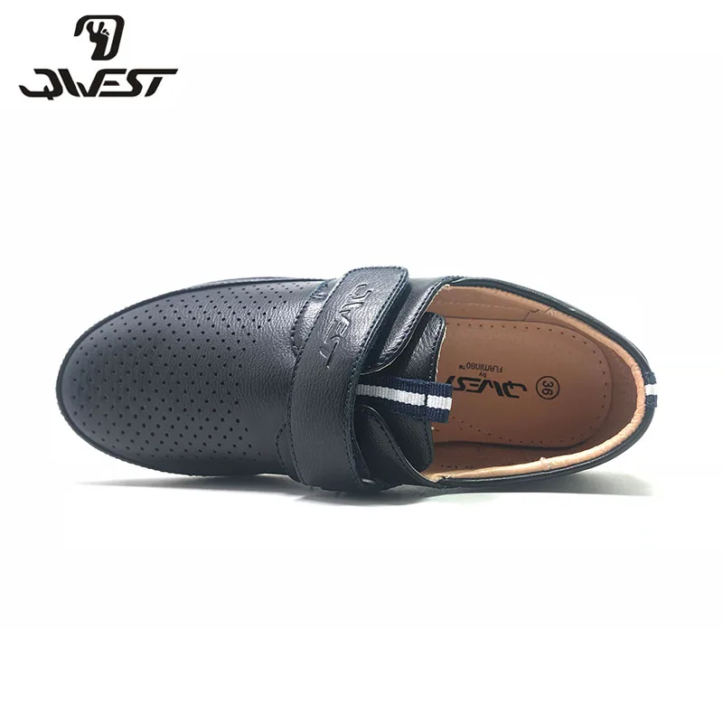 Qwest/ г. Поступление, весенне-осенние кроссовки для мальчиков, модная Высококачественная школьная обувь без шнуровки размер 35-40 92T-JSD-1490/1491