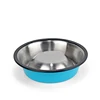 4 Colors Stainless Steel Dog Bowls,Lovely Pet Food Water Drink Dishes Feeder For Cat Puppy Dog 5