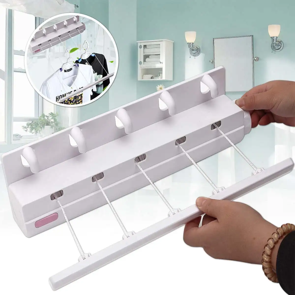 how high do you hang a mirror over a vanity?