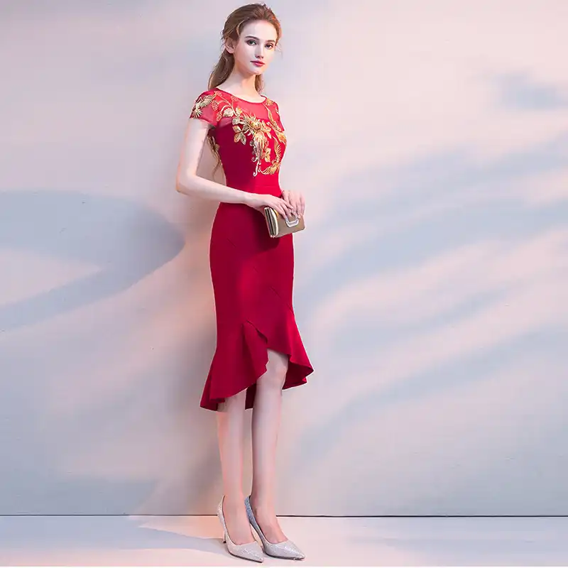Trumpet Cocktail Dresses Vintage