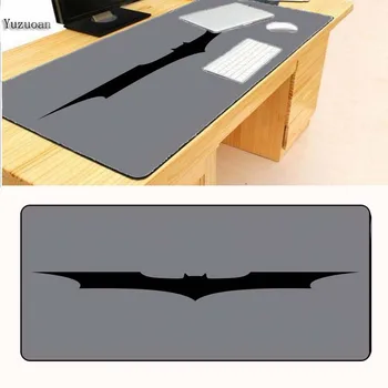 

Yuzuoan Promotion Free Shippin for The Batman Logo Gaming Mouse Pad 900 * 400 Mm Locking Edge Mouse Pad for PC Laptop