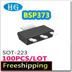 Smd BSP373 100 шт./лот SOT223 N-channel 100 В 1.7A pdf внутри mosfet