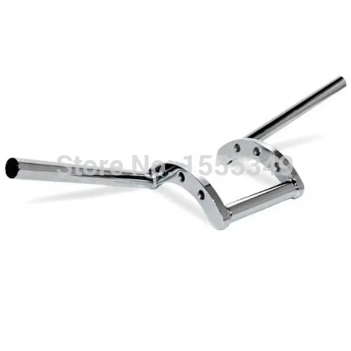 

Chrome Drag 1" Z Bars Motorcycle Pullback Handlebars For Harley Bobber Dyna Sportster Yamaha Honda Suzuki Kawasaki BMW