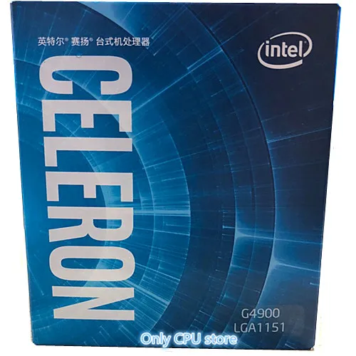 

Intel G4900 Boxed Celeron Dual-Core Desktop Processor 1151