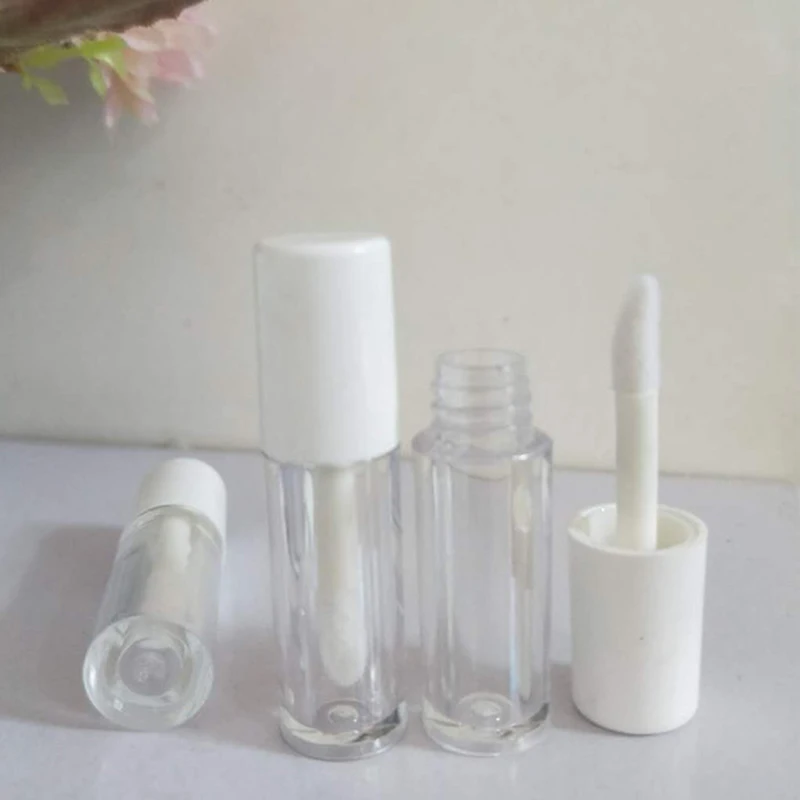 

10Pcs 0.8ML/1.3ML Empty Transparent Lip Gloss Tubes Lip Balm Tube Lipstick Mini Sample Cosmetic Container