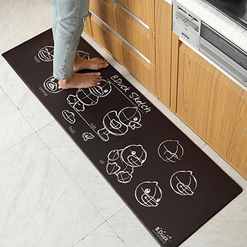 Best Kitchen Mat Living Room Sofa Comfortable Leatherwear Floor Mat Skid Resistant Bedroom Duck Anti Fatigue Mattress Kitchen Floor