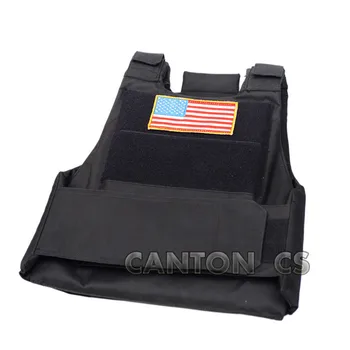 

Tactical Us Plate Carrier Combat Vest Police Airsoft Cs Paintball Hunting Vest