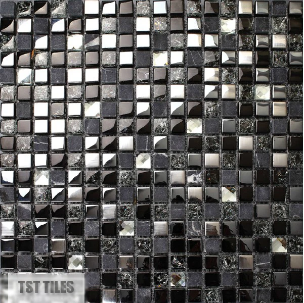 Stone Gl Tile Dark Blue Gray Black Silver Italy Mosaic Kitchen Stone Gl Tile Dark Blue Gray Black Silver Italy Mosaic Kitchen Tiles Bathroom Mirror Backsplash