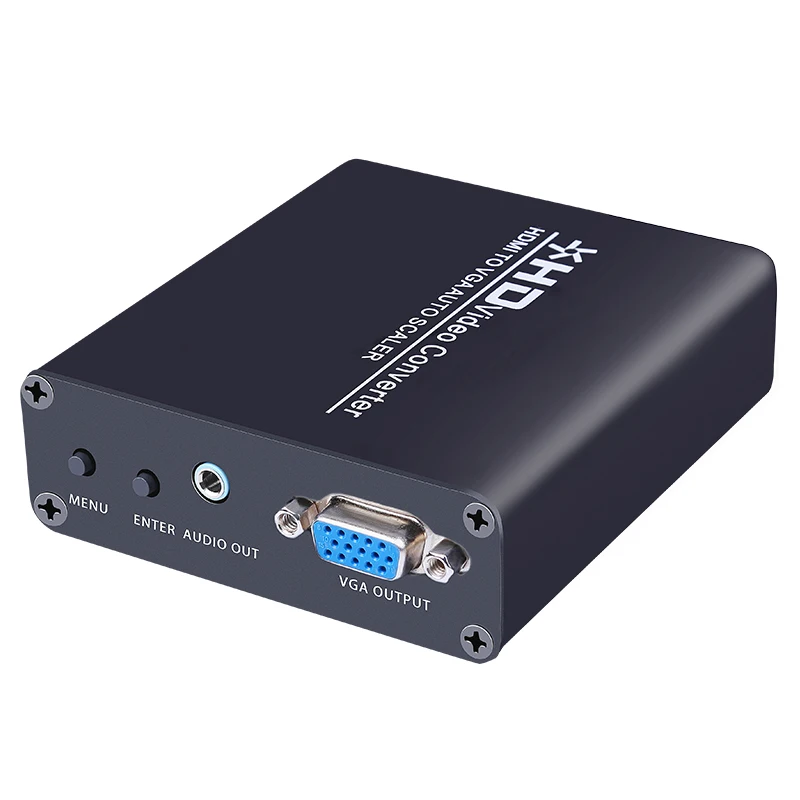 

HDMI VGA Converter with Audio HD Conversion Line 1080P Adjustable Resolution with Power PS3