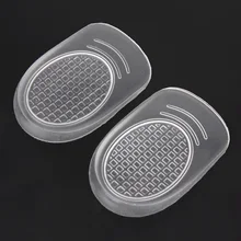 2 шт., самоклеющиеся силиконовые гелевые подушечки для ног, Удобные стельки для обуви, амортизация, снижение давления