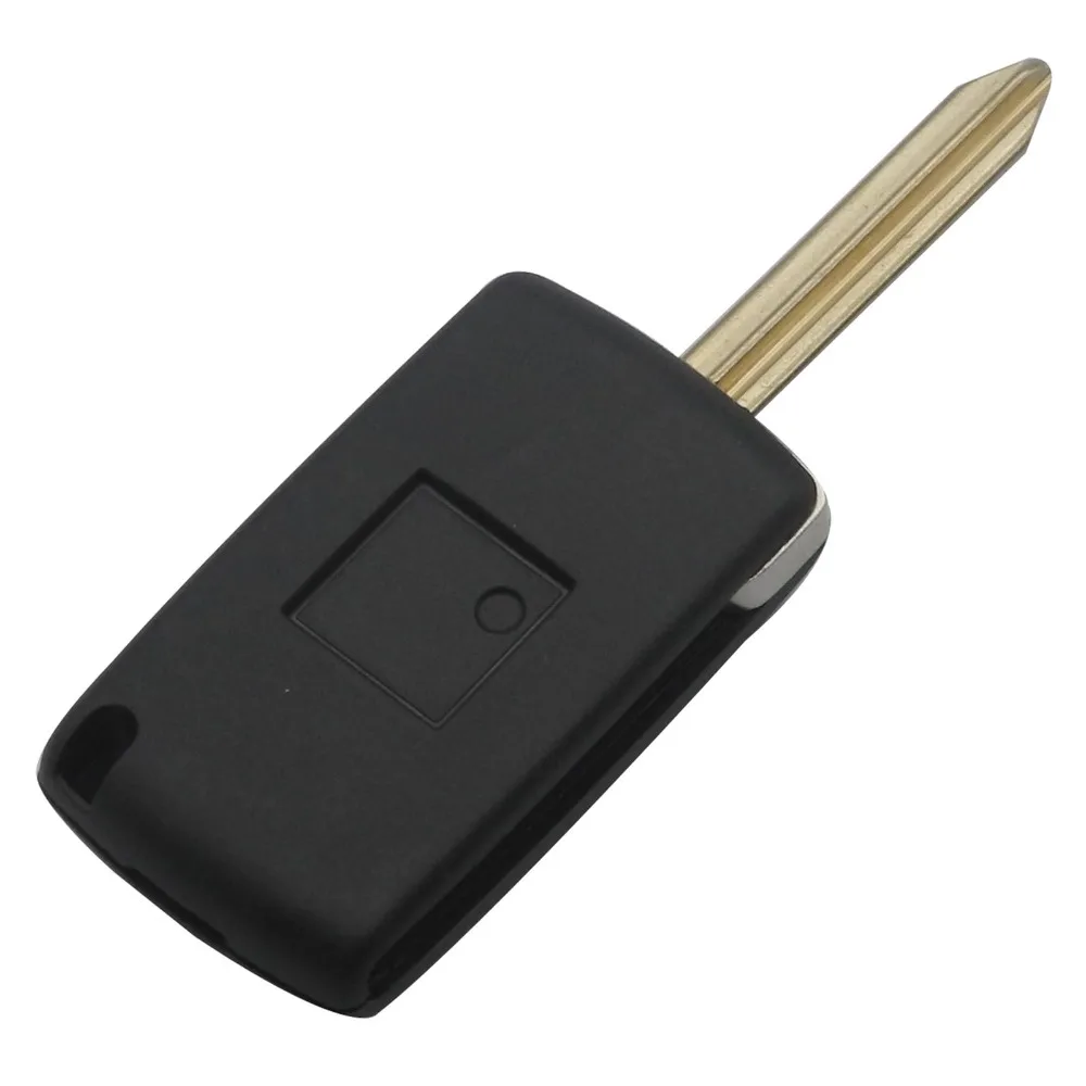 Jingyuqin 2 кнопки дистанционного управления модифицированный Keyless Складной автомобильный ключ крышка для Citroen Elysee Saxo Berlingo Xsara Picasso Автосигнализация