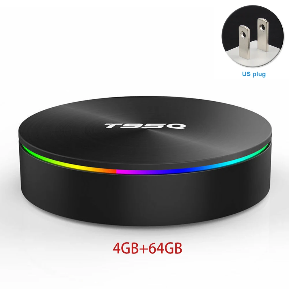 

Android 8.1 Plastic Media Player TV Box Digital Indoor Receiver Full HD Multi-language Set Top Home Devices Quad Core Portable