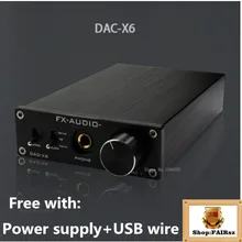 FeiXiang DAC-X6 HiFi 2,0 цифровой аудио декодер DAC вход USB/коаксиальный/оптический DHL/FedEx/TNT/4PX Быстрая