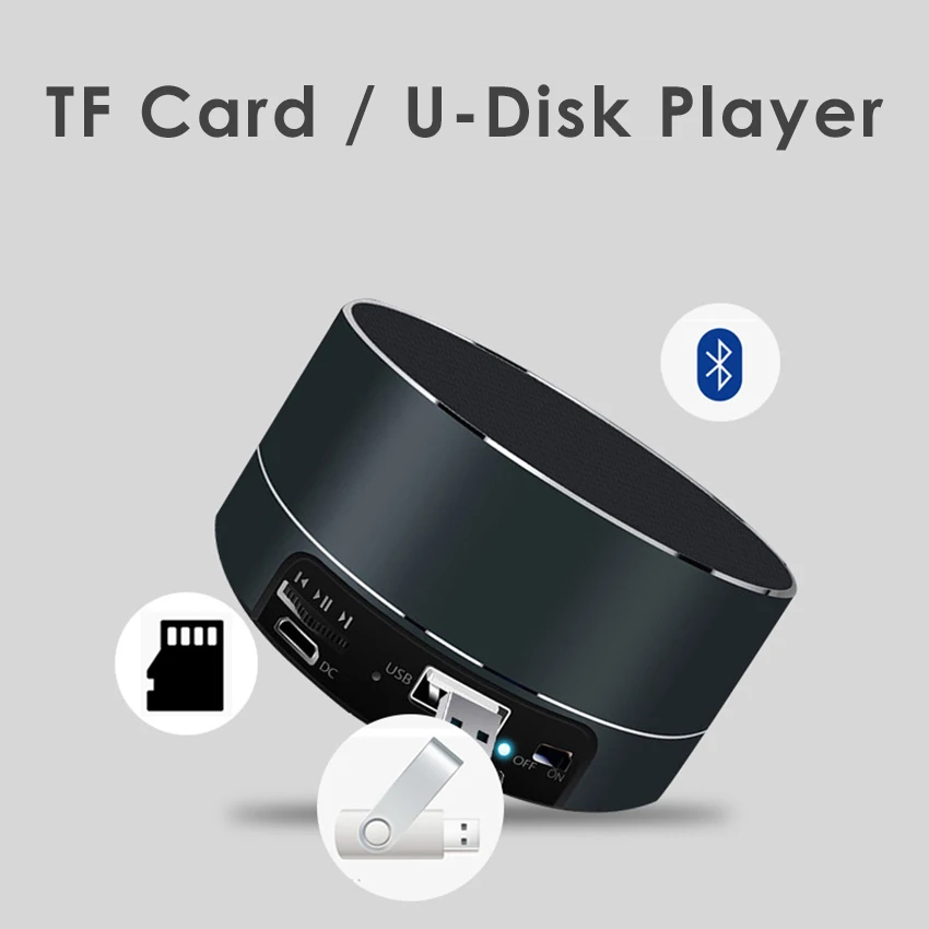 Aimitek A11 Metal Bluetooth Speaker-11