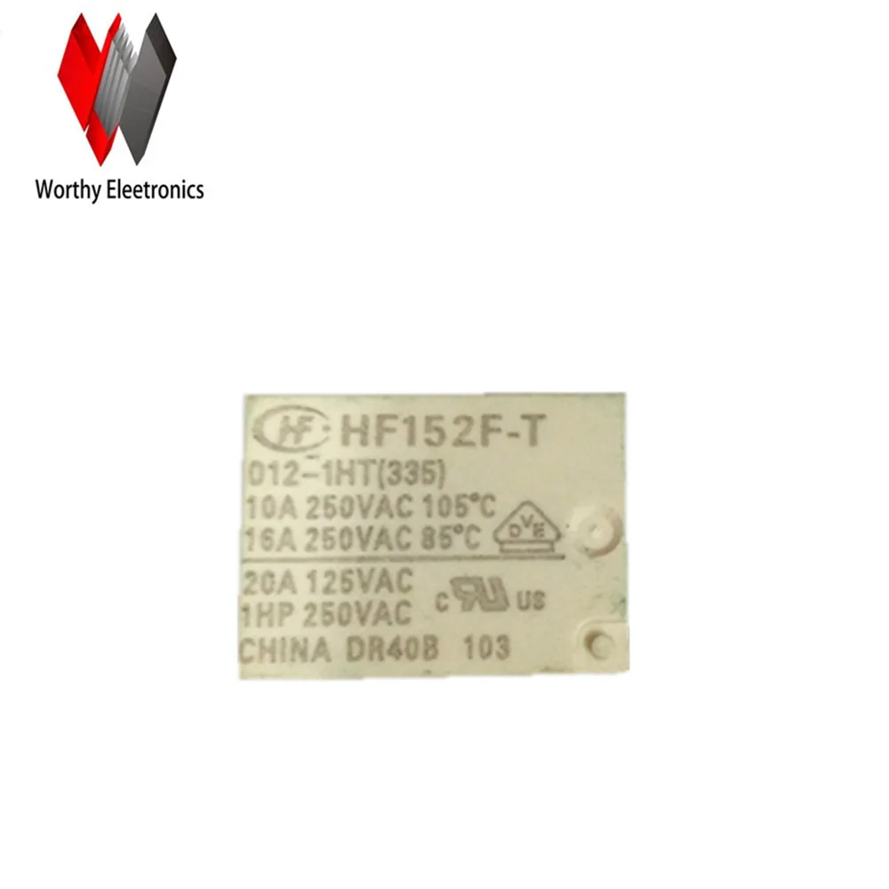 wholesale 10pcs/lot relay HF152F T/012 1HT|12vdc relay|relay 4relay ...