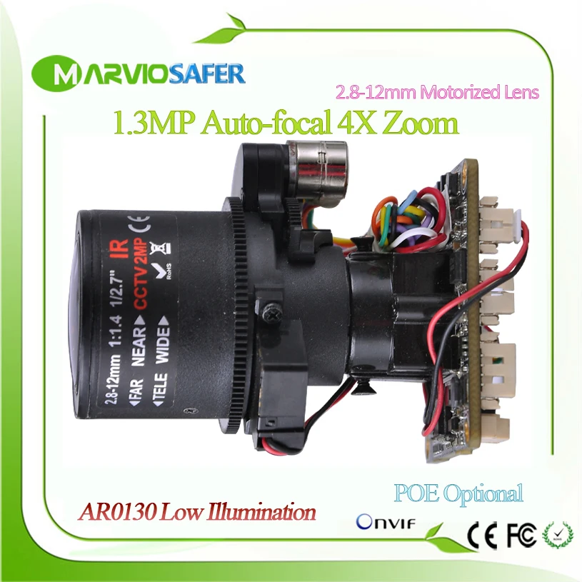 HD High Definition 960P 1.3MP Netowrk PTZ IP camera IPCAM module auto foucus 2.8-12mm Zoom + Lan cable, free shipping HD High Definition 960P 1.3MP Netowrk PTZ IP camera IPCAM module auto foucus 2.8-12mm Zoom + Lan cable, free shipping