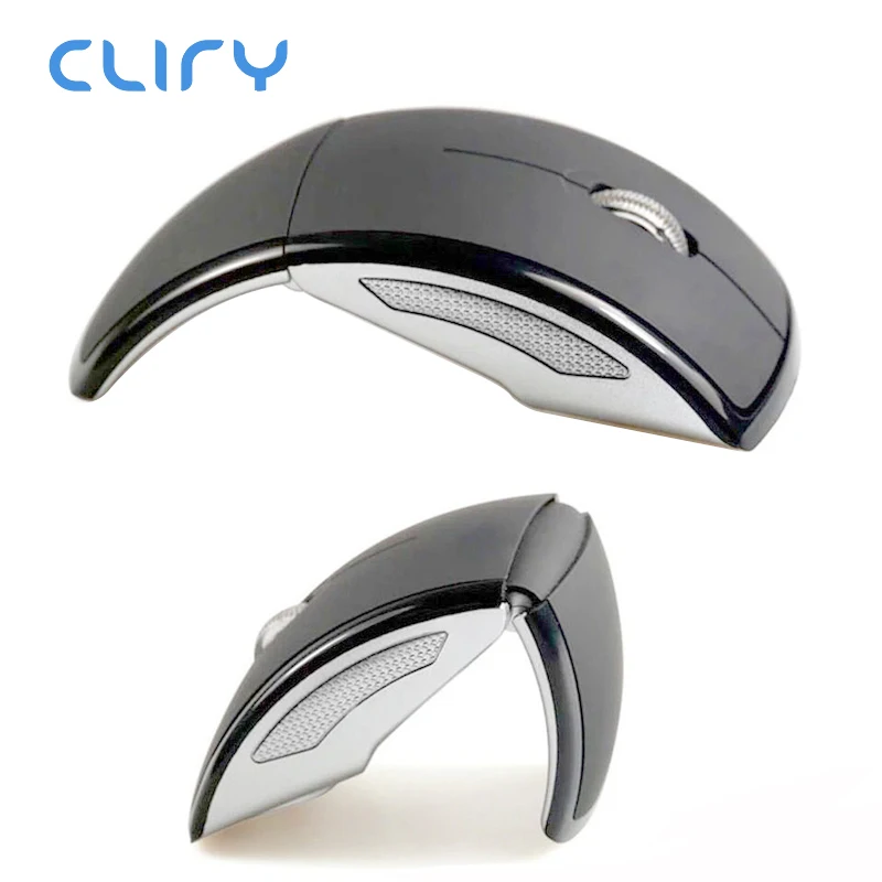 Cliry Best Seller 2.4G Folding Wireless Optical Mouse computer cordless