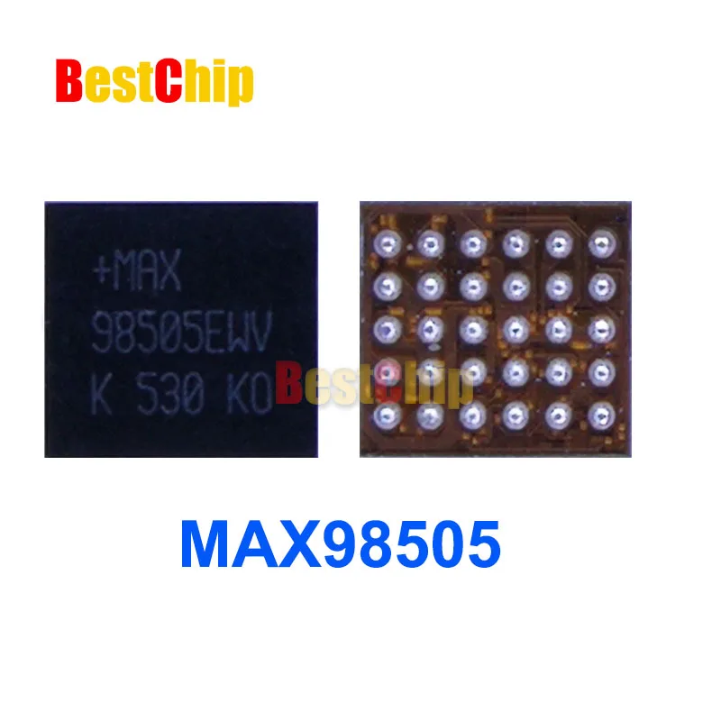 5 шт./лот MAX98505 MAX98505EWV 98505EWV 98505 блок питания для samsung S6 G9200F NOTE4 N910F|Интегральные схемы|