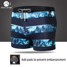 Gailang Летний Мужской купальный костюм Гавайская одежда шорты для бассейна купальник сетчатые шорты камуфляж с низкой талией сексуальный бикини купальник