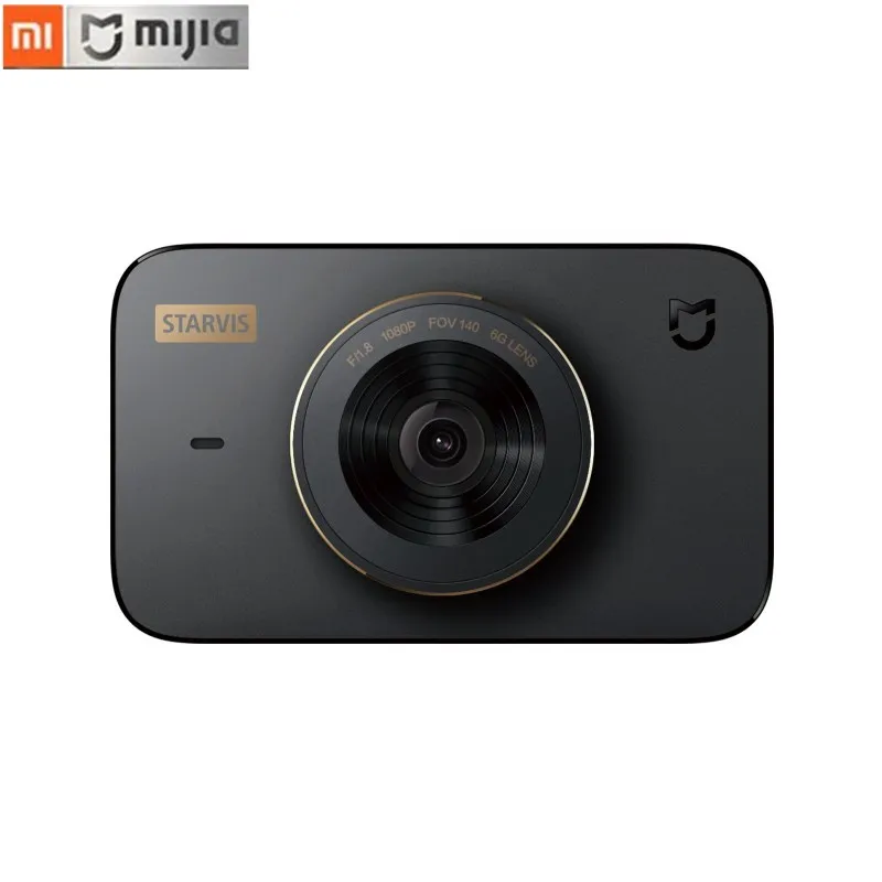 Новый оригинальный видеорегистратор Xiaomi Mijia 1080P Автомобильный 1S 3D шумоподавление