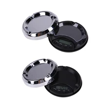 200 г/0.01 г 500 г/0.1 г электронные цифровые Весы пепельница карман ювелирные изделия золото алмаз весом баланс ЖК-дисплей Дисплей AAA Батарея