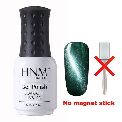 HNM 8 мл Лак для ногтей "Кошачьи Глаза" Nagellak Soak Off UV Nail Art Полуперманентная краска для тиснения гель лак Гибридный лак Lucky лак чернила - Цвет: 6591