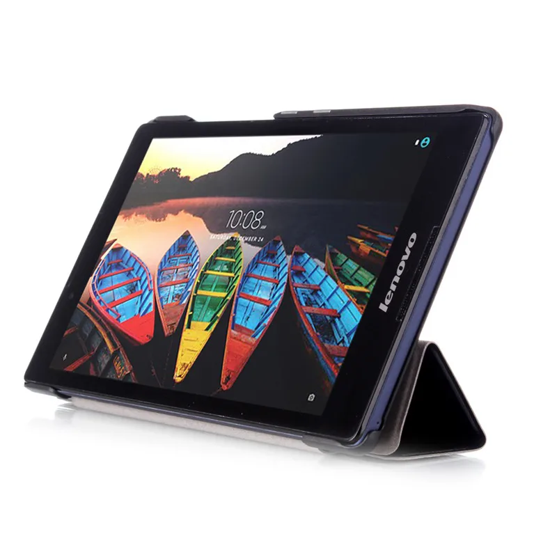 Откидной складной чехол подставка для Lenovo Yoga планшета 3 8 5 7 A8 50 30|Чехлы планшетов и