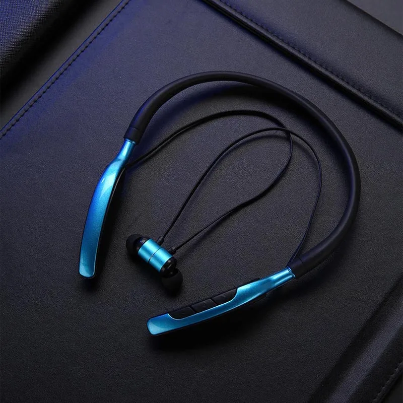 BGreen Bluetooth Sports Headphone Sport Headset Support MP3 TF Card Playback BT Call Stereo Earphone With Big Build In Battery