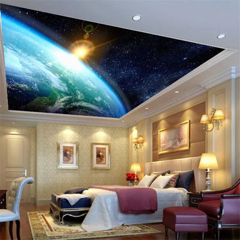 Beibehang высококачественная ткань/3d Галактическая мечта обои космические фотообои