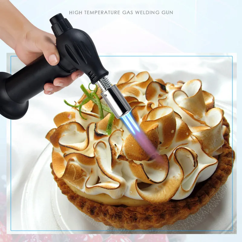 Refillable Gas Butane Blow Torch Kitchen Lighter Solder Cooking Tool