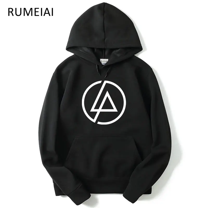 Rumeiai осень 2019 г. Linkin Park мужские толстовки's повседневное Толстовка мужской хип