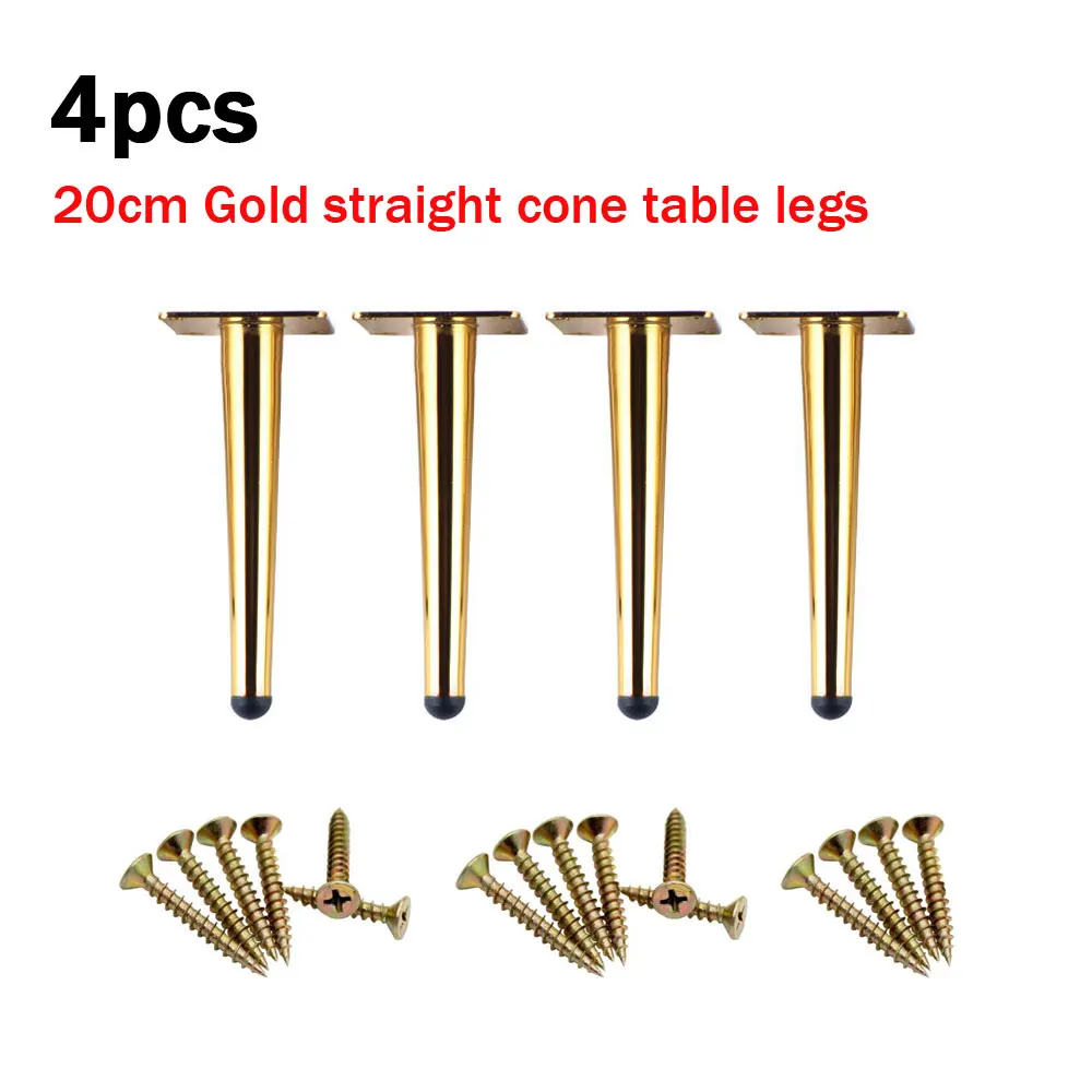 4pcs-20cm-Gold-Furniture-Legs-Replacement-Stainless-Steel-Sofa-Couch-Feet