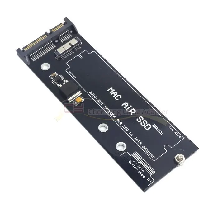 Новинка для 2010 2011 Macbook Air 1" 13" A1370 A1369 SSD карта SATA адаптер бесплатно