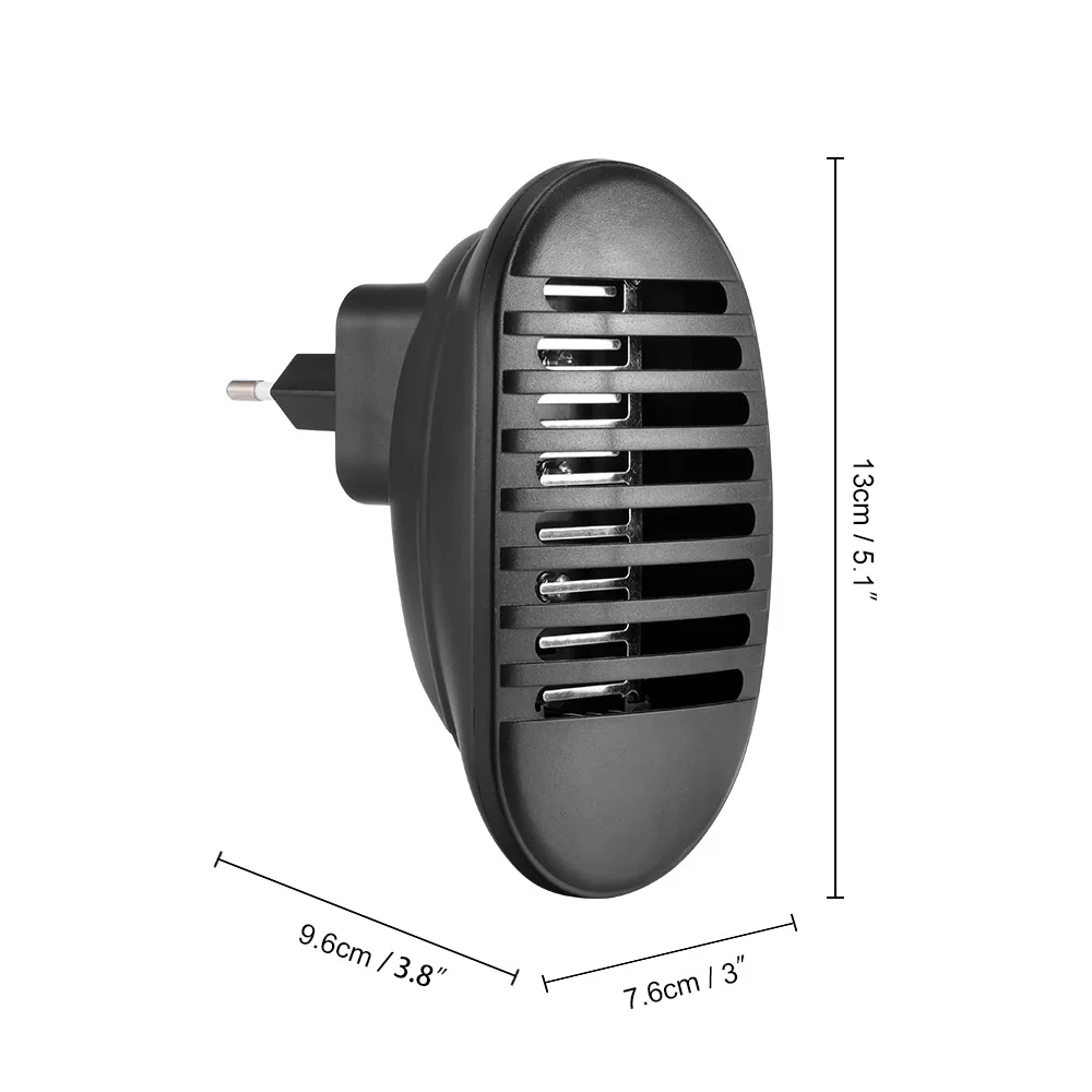 2 шт. Портативный светодиодный лампы против насекомых ЕС/штепсельная вилка американского стандарта 110 V-240 V пчелы свет для уничтожения насекомых Вредителей Убийца Zapper ингалятор Электронная ловушка лампа