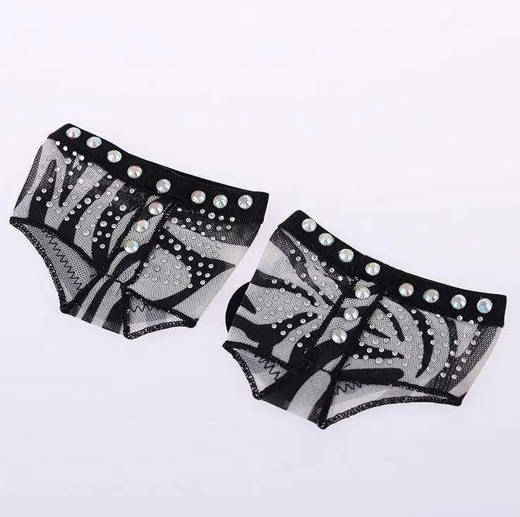 Professional Belly Lyric Dance Toe Practice Shoe Foot Thongs Half Sole Footundeez For Modern Dance Socks Sandal Step Gym Shoes 3
