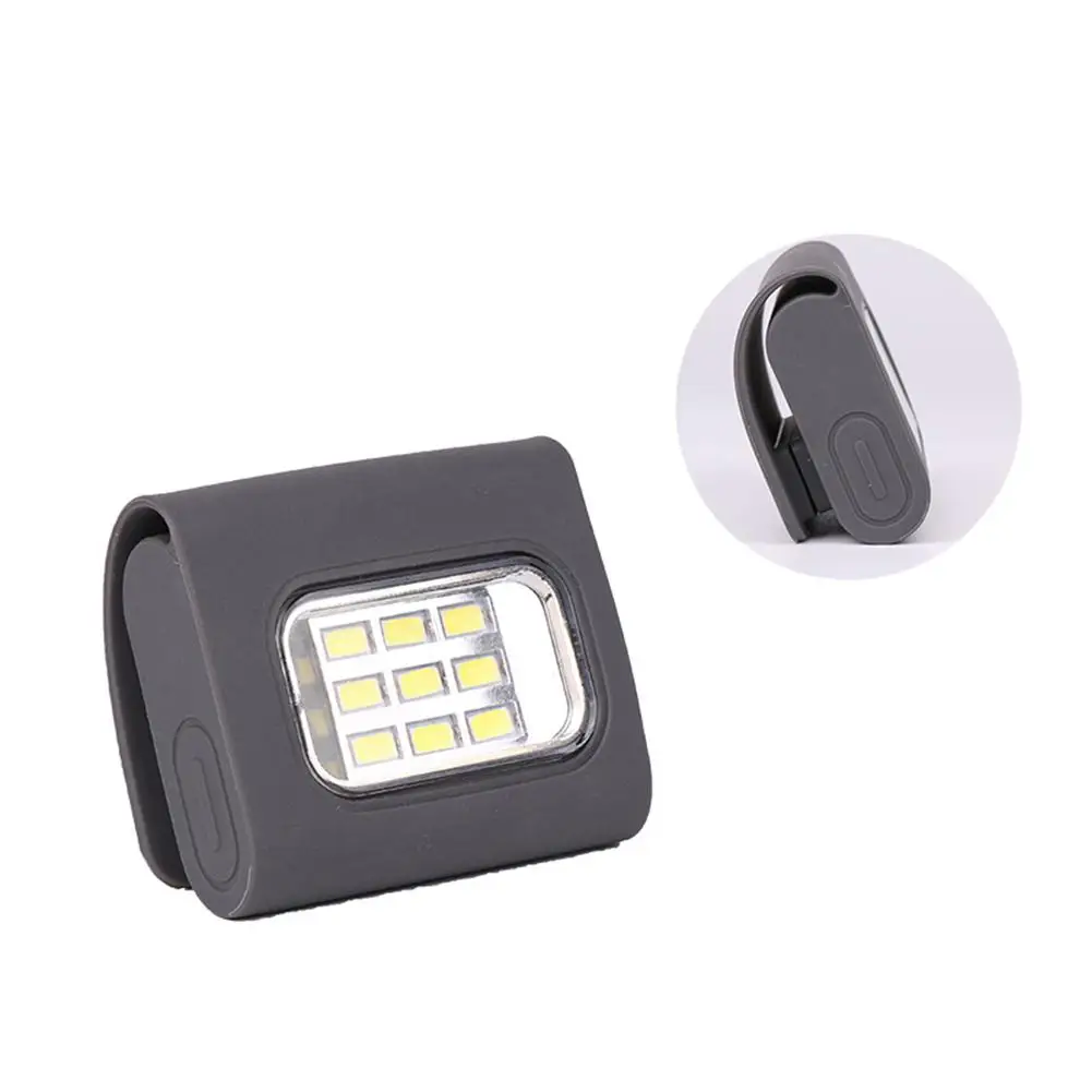 Уличный спортивный светильник для бега, USB зарядка, светодиодный ночной фонарь для бега, безопасность для бега, нагрудный карманный фонарь, Предупреждение светильник для ходьбы