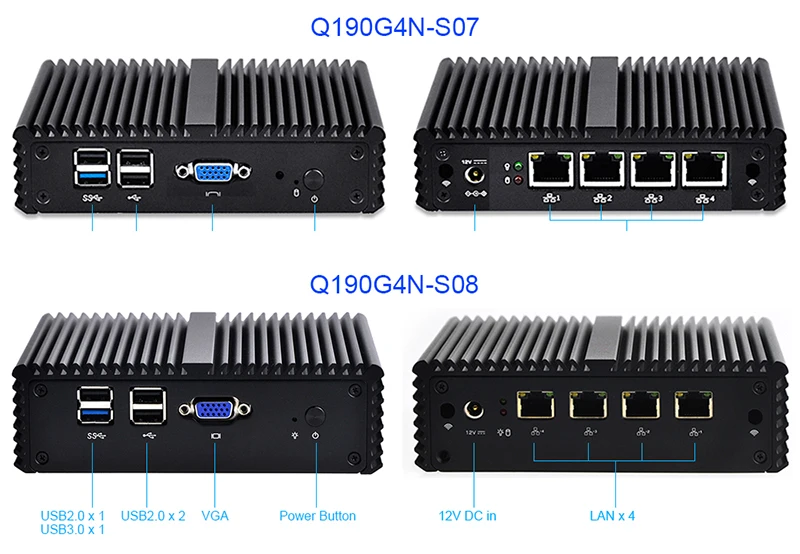 Q190G4N Ports 800