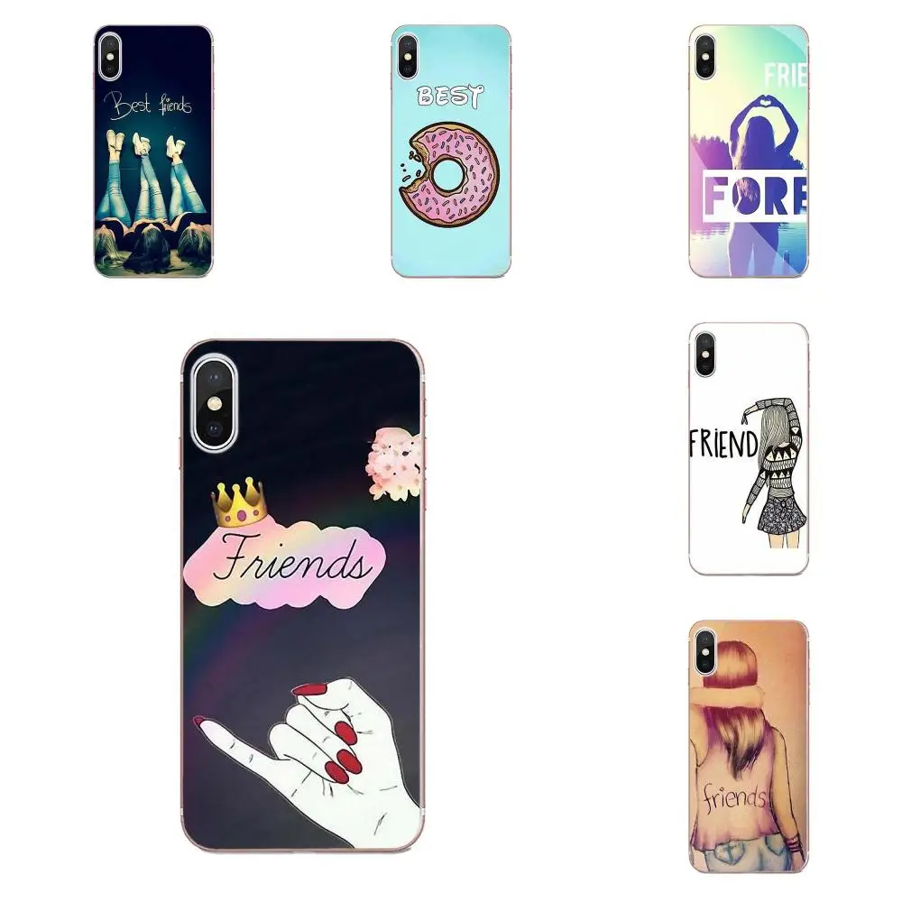 

Best Friend Bff Soft Mobile Cases Covers For Huawei P7 Honor 4C 5A 5C 5X 6 6C 6A 6X 7 7X 8 9 V8 V10 Y3II Y5II Y6II G8 Play Lite
