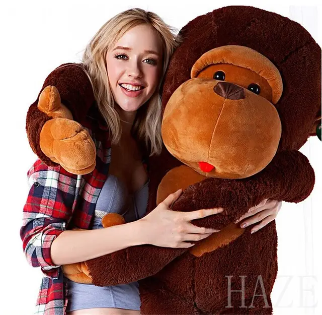 grande peluche singe