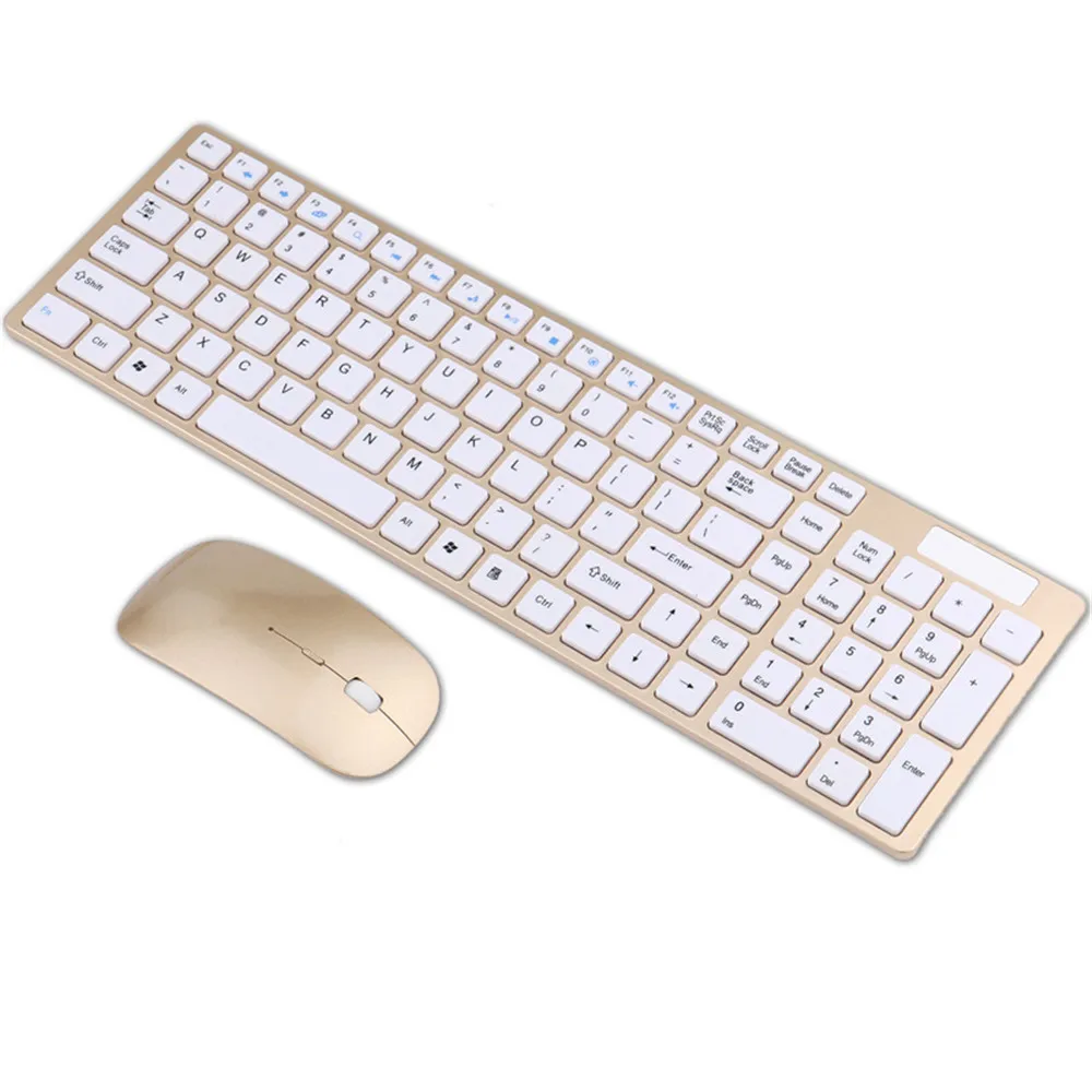 Keyboards, Mice & Accessories Vaorwne Keyboard and Mouse Suit Slim