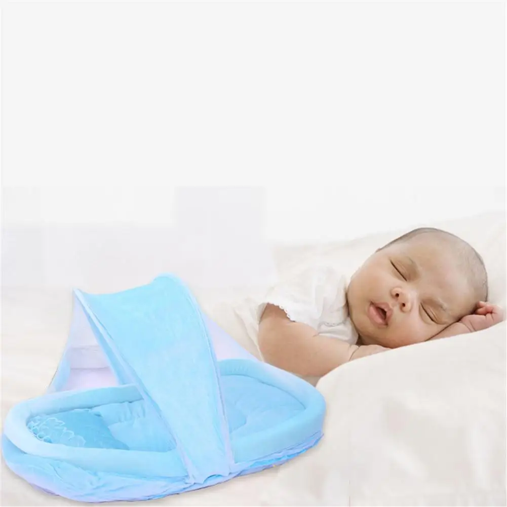 Baby Bedding Crib Netting Folding Baby Mosquito Nets Bed Mattress