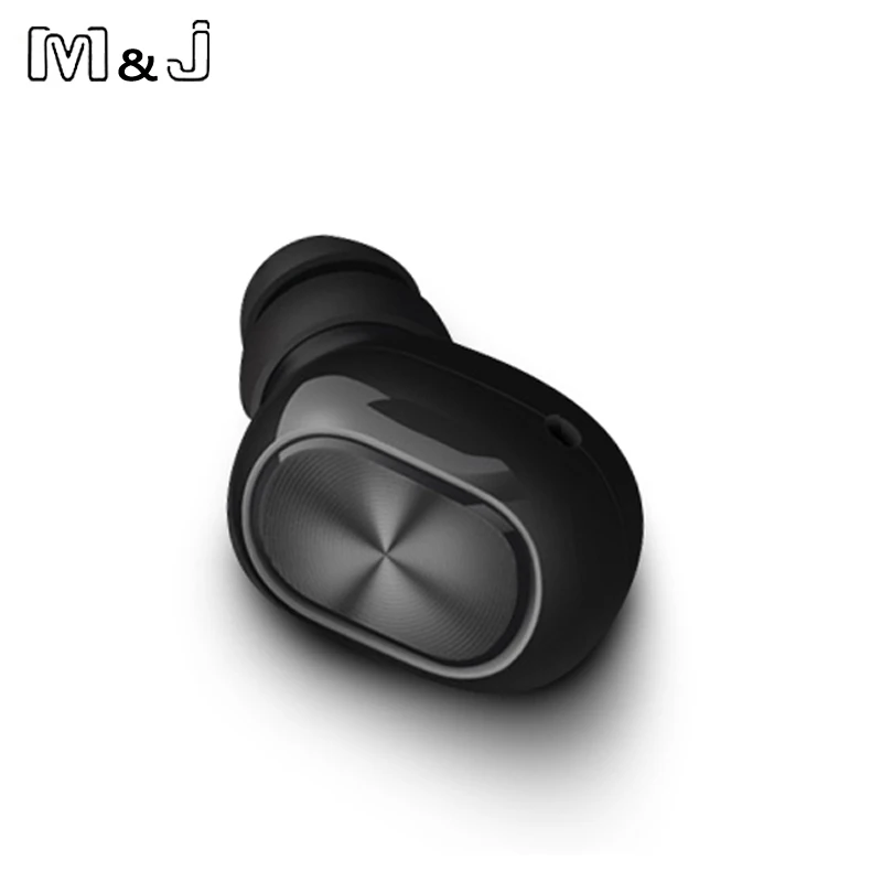 

M&J Mini Bluetooth Earphone With Mic Wireless Headset Music Earbud Bluetooth V4.1 Noise Canceling for Iphone,Xiaomi,Samsung Q26