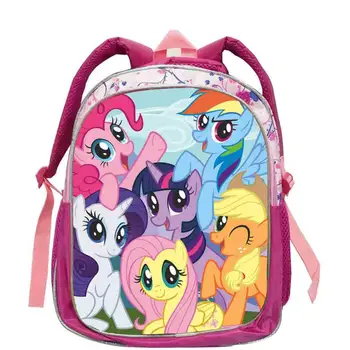 

2018 New Fashion Pony School Bags for Girls Children Schoolbags Cartoon Animals Book Pack Kids Backpacks Mochila Escolar