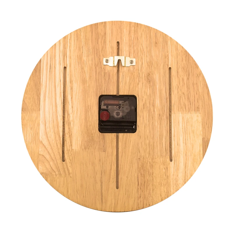  12 inch Silent Wood Wall Clock Simple Modern Design Wooden Clocks for Bedroom Wood Wall Watch Home  - 32869411267