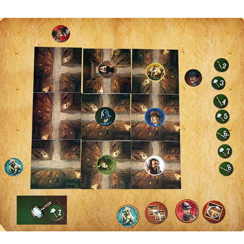 ¡Producto en oferta! juego de mesa Mr. Jack Pocket 2 jugadores familia