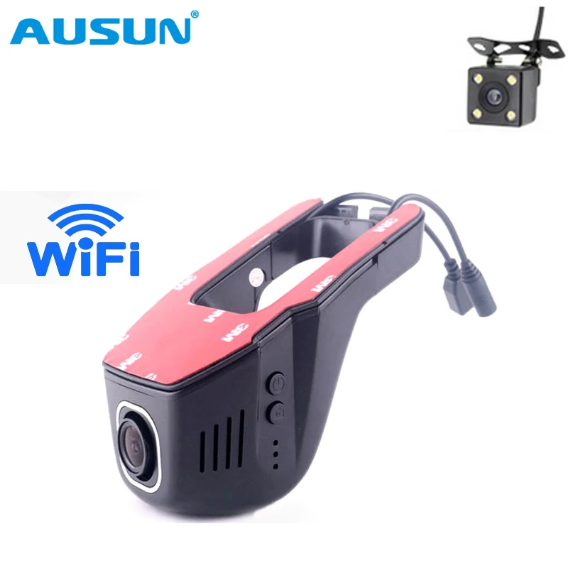

Wifi Car DVR Digital Video Recorder Hidden Camcorder Dash Mini Camera Dual Lens Rear view dvrs Dash cam