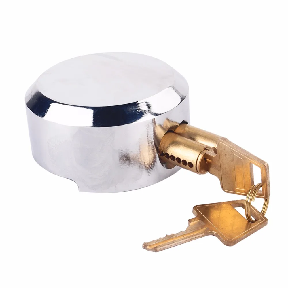 Hidden Shackle Padlock and Hasp Includes Bolts-Heavy Duty RV or Van Lock-Vending Machines and Storage Building