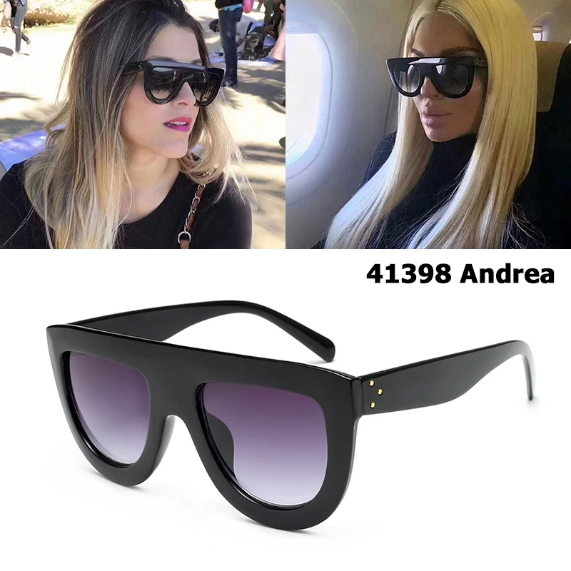 

JackJad 2017 New Women Fashion Cat Eye 41398 Andrea Sunglasses Brand Design Gradient Sun Glasses Eyewear Oculos De Sol Feminino