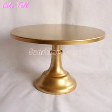 Metal soporte de la torta de 10/12 pulgadas de oro colorcolor grand diseño fiesta evento proveedor
